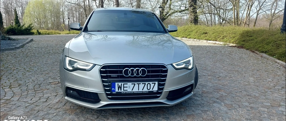 Audi A5 cena 76000 przebieg: 221750, rok produkcji 2016 z Gostynin małe 562